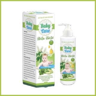 Sữa Tắm Dầu Tràm Thảo Dược BABY CARE Khổ Qua Kinh Giới Cho Bé
