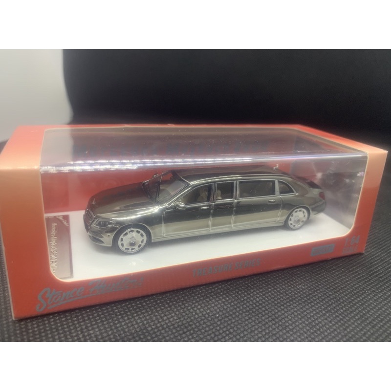 mohinhxeps-1/64_Mercedes Maybach S600 Pullman_Sliver_STANCE HUNTERS_