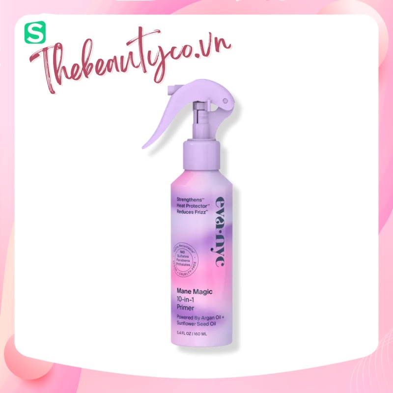Xịt chống nhiệt Eva NYC Mane Magic 10-in-1 Primer 160ml
