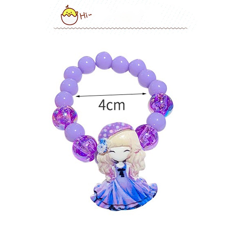 Vòng tay hình hoạt hình cho bé gái,  vòng tay bé gái dễ thương