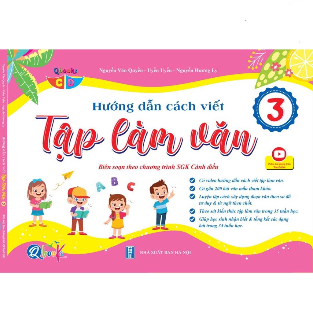 Sách - Hướng dẫn cách viết TẬP LÀM VĂN Lớp 3 - Cánh Diều - Cả năm (1 cuốn)