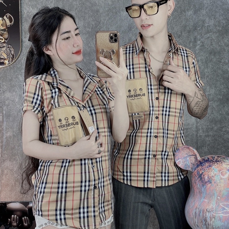 Áo sơ mi nam bbr dài tay kẻ sọc caro nhiều màu , chất liệu cotton thấm hút mồ hôi cực kỳ tốt