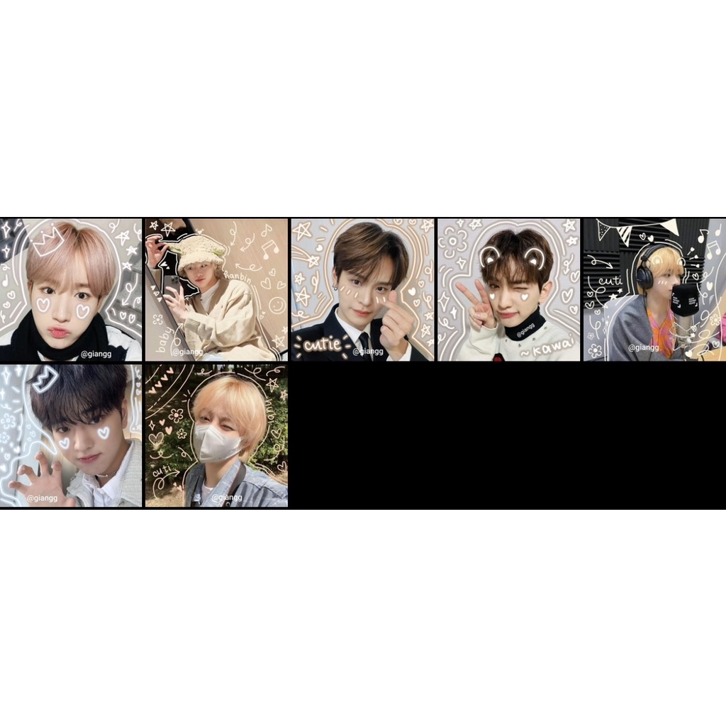 Sticker niêm phong Tempest gói 21 miếng random 4x4cm hoặc 3x3cm