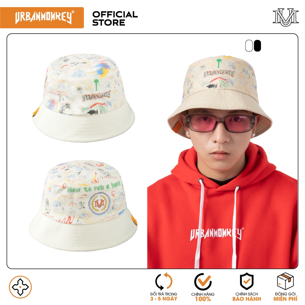 Nón URBAN MONKEY BUCKET HAT ROB THE BANK