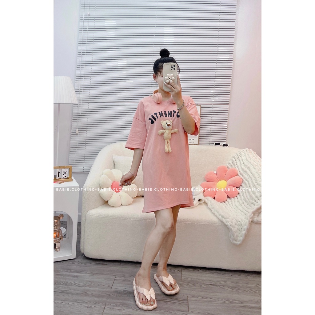 Váy xuông kèm gấu siu xinh NN366