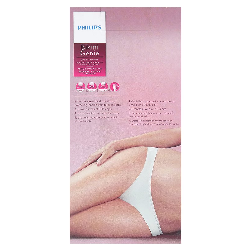 Máy cạo lông vùng bikini Philips Brt383 / 50 không dây dành cho nữ