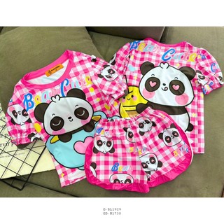Bộ đùi thun lạnh bèo bé gái