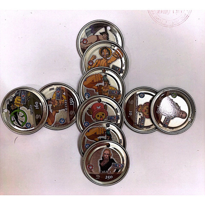 thẻ toonies one piece 3.200đ/cái