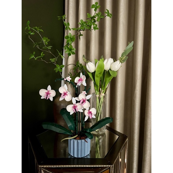 Xếp hình hoa Lan hồ điệp Orchid nonlego 10311 2222