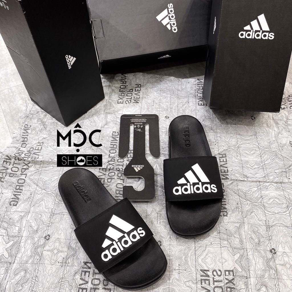 - DÉP ADIDAS CLOUDFOAM COMFORT - BIG LOGO - ĐEN - Code: CG3425