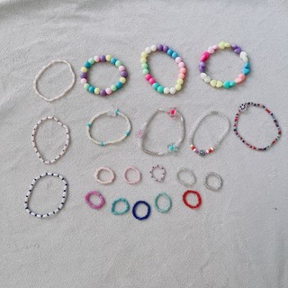 Vòng, nhẫn hạt cườm xinh xắn handmade