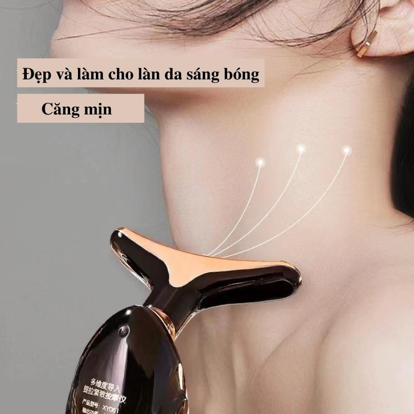 Máy Massage Nâng Cơ Mặt Làm Săn Chắc Da Và Giảm Nọng Cằm