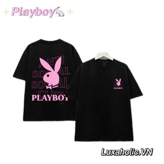Áo thun playboy thỏ hồng , áo phông thỏ hồng hot trend