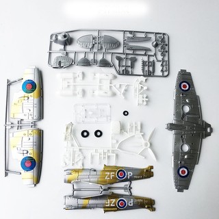 Mô hình lắp ráp 4D Máy Bay SPITFIRE tỉ Lệ  1:48