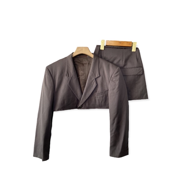 Set Áo Blazer  2hand-Ảnh thật shop chụp 100%