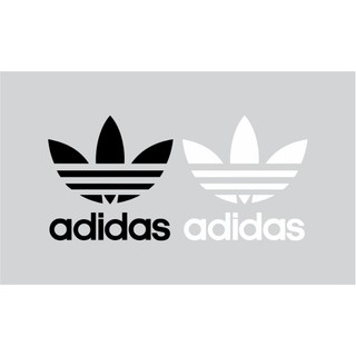 200 logo adidas trắng - đen