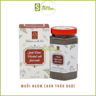Muối ngâm chân thảo dược Sinh Dược loại tốt( Muối rang giàu epsom)- NGỦ NGON, GIẢM TÊ BÌ CHÂN TAY