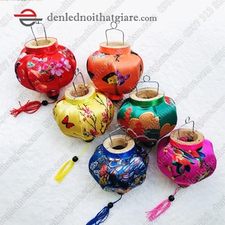 Đèn lồng hội an HOA NHÍ - 10cm treo cây cảnh, treo cửa sổ, trang trí văn phòng, hội nghị....