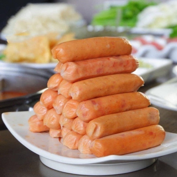 Xúc Xích Phô Mai Steffi Công Nghệ Đức Gói 250g, 15 Cái Thơm Ngon Béo Ngậy Vệ Sinh AN Toàn Thực Phẩm
