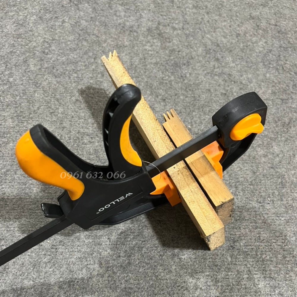 Cảo kẹp nhanh, Thanh kẹp gỗ WELLOO Chính hãng - Size 6inch, 8 inch, 10 inch PCP3216