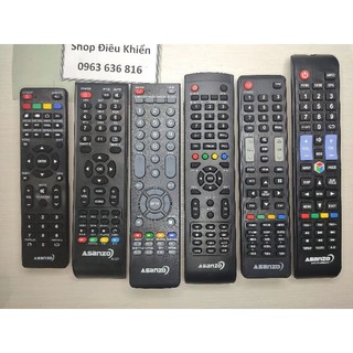 Remote tivi asanzo - Điều khiển tivi Asanzo các dòng