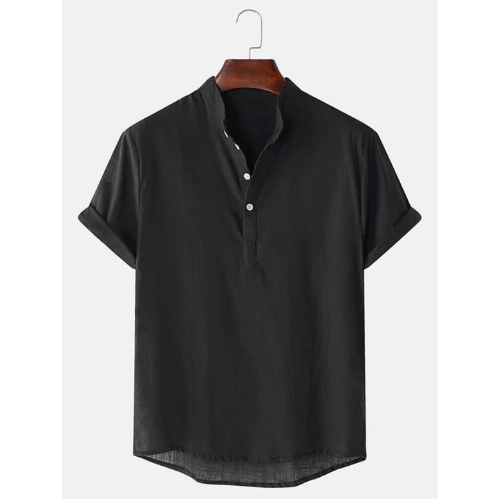 Sơ Mi Nhung Tăm, SM Đũi Cộc Tay Thời Trang Nam Form Slim