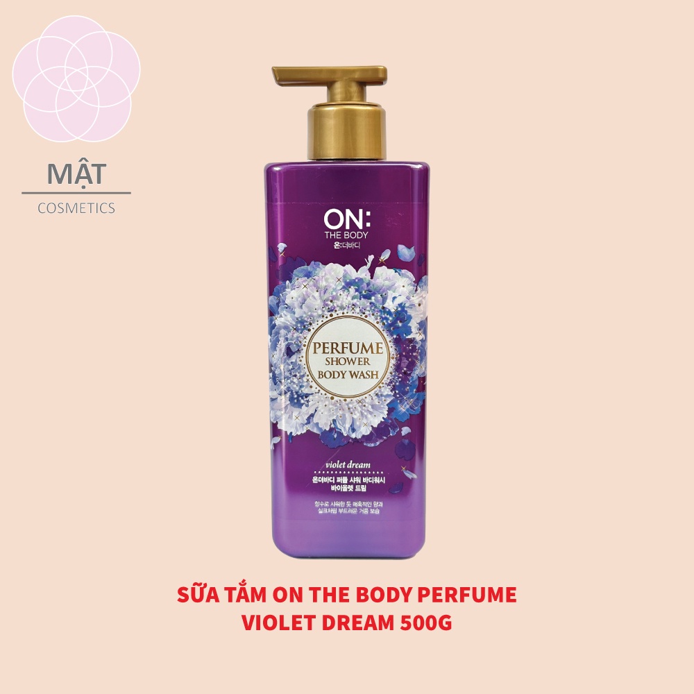 Sữa Tắm nước hoa On The Body Perfume Các Mùi 500g