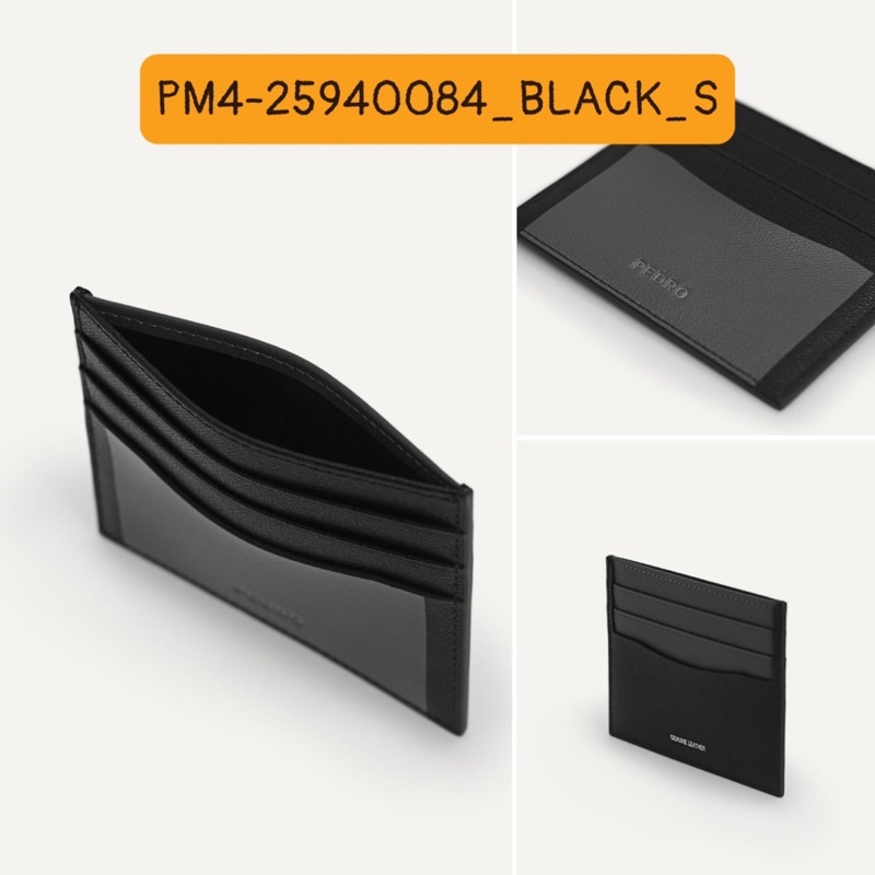 Ví đựng thẻ card Pedro da bê Houndstooth