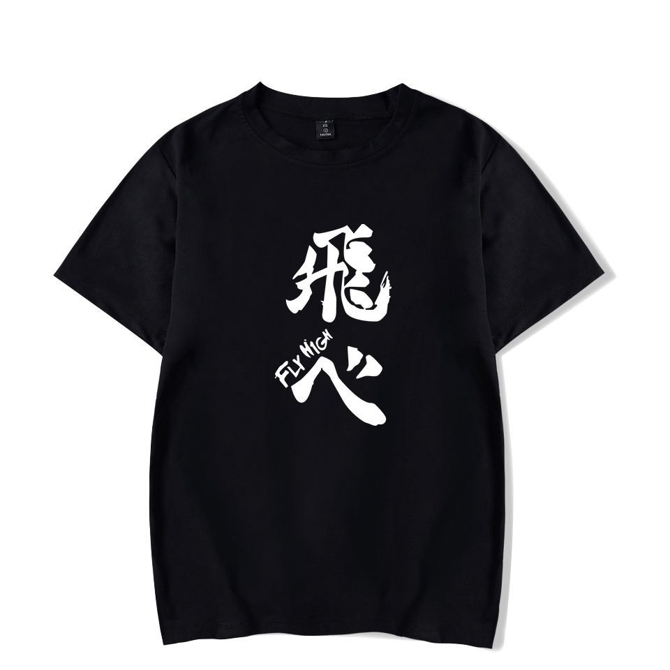 Áo thun hình Haikyuu T shirt Karasuno Fly Short cực chất giá rẻ mẫu HOT bán chạy