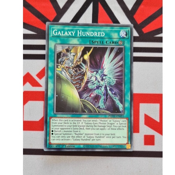 Thẻ Bài Mint90 Yugioh Spell Galaxy Hundred - PHHY-EN051 - Common