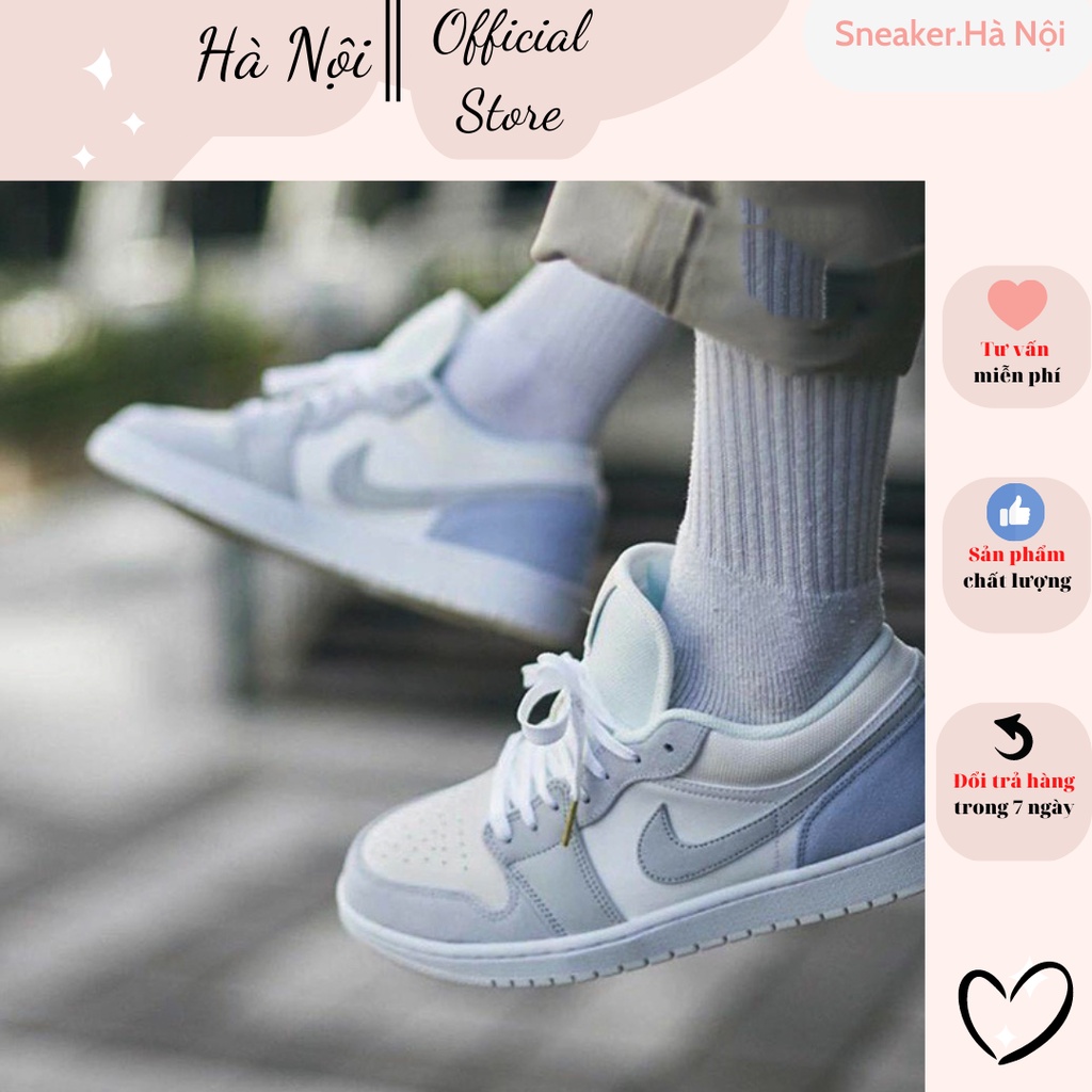 Giày Jordan Cổ Thấp Thể Thao Nam Nữ, Giày JD1 Cổ Thấp Đủ Màu Hàng Đẹp Full Box Bill