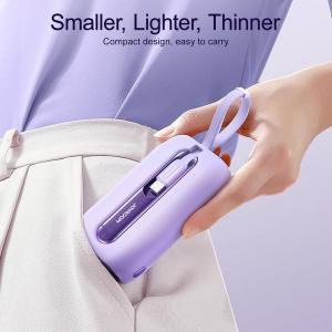 Sạc Dự Phòng JOYROOM JR-L012 PD 20W/ HUAWEI 22.5W 10000mAh Mini kèm Cáp iP+Type-C