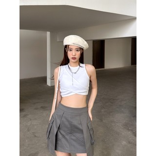 CLÉLIE Áo croptop nữ basic COCO TOP