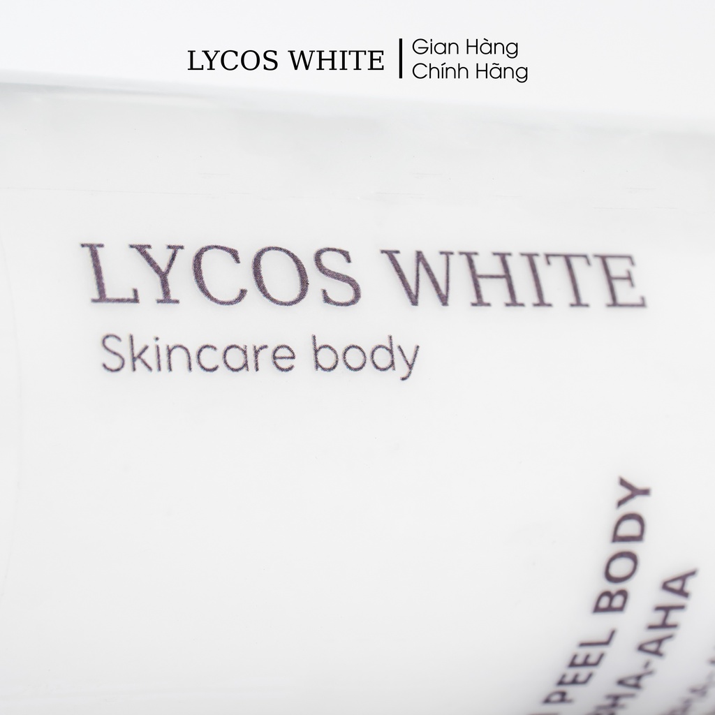 Peel Body Ủ Trắng Da BHA  AHA - Peel Body Không Bong Tróc Căng Bóng Da Lycos White | BigBuy360 - bigbuy360.vn