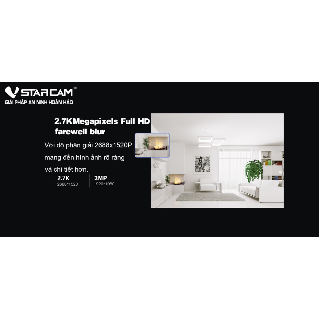 Camera Ip Wifi STARCAM CS48Q 5MP