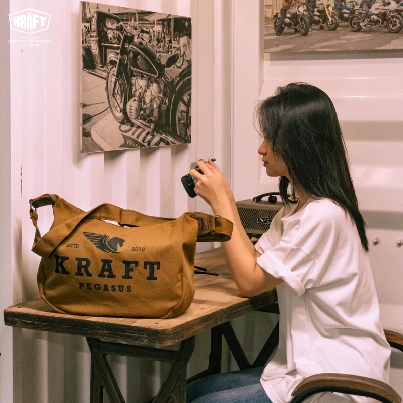 TÚI ĐEO CHÉO KRART V4 - VINTAGE - PHONG CÁCH