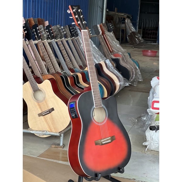 guitar acoustic T270 bản eq kết nối ra laonhiều phần quà hấp dẫn lên đến 10 món phụ kiện cho khách hàng thân yêu