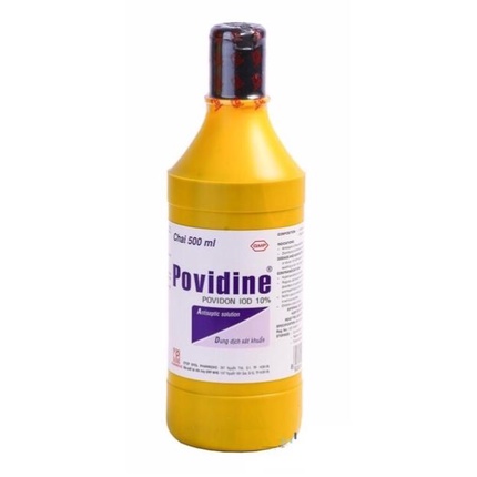 Dung dịch sát khuẩn Povidine 10% (chai 500ml)