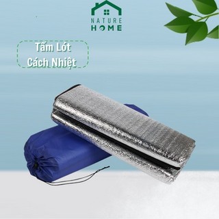 Thảm lót trải lót bạc du lịch, chiếu ngủ văn phòng buổi trưa tiện lợi