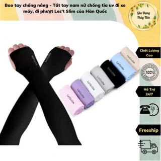 Bao tay chống nắng - Tất tay nam nữ chống tia uv đi xe máy, đi phượt Les't Slim của Hàn Quốc