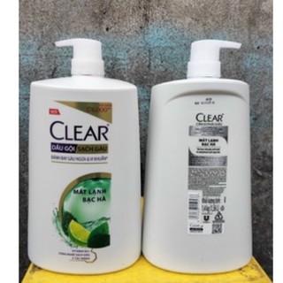 Dầu Gội Clear Sạch Gàu 1.4kg Mát Lạnh Bạc Hà 3x Sức Mạnh Đánh Bay Gàu, Ngứa, Vi Khuẩn