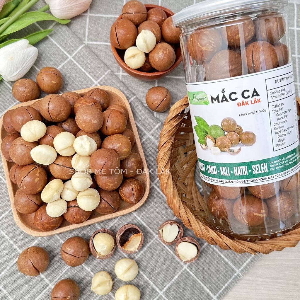 Hạt Macca ĐăkLăk loại 1 chuẩn sạch nhà trồng có ATVSTP