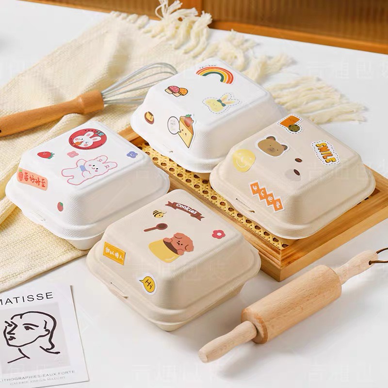 50 Hộp bã mía đựng bánh kem size bento, Các loại bánh khác
