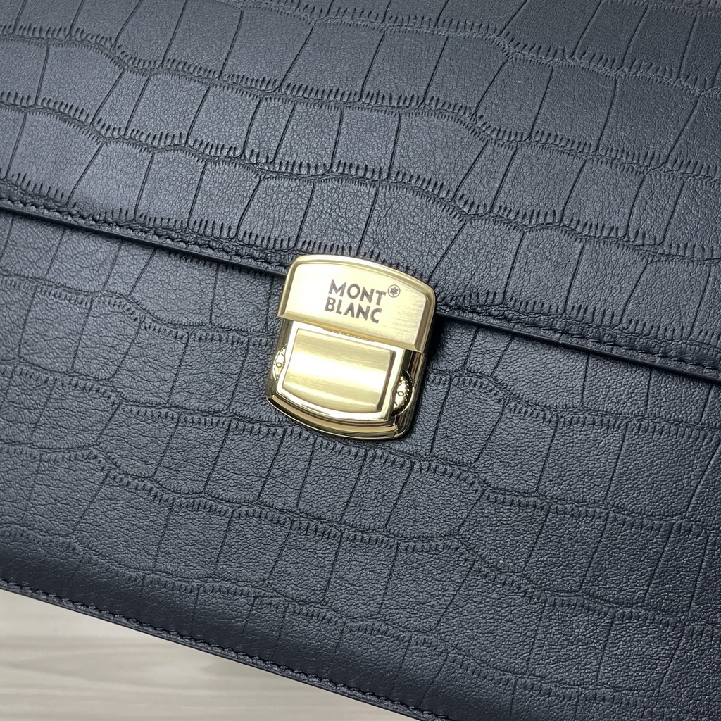 Handbag Cầm Tay Nam Monblanc Westside Leather Briefcase