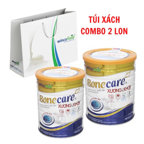 Combo 2 Lon Sữa bột Wincofood Bonecare Xương & khớp (850g/lon)