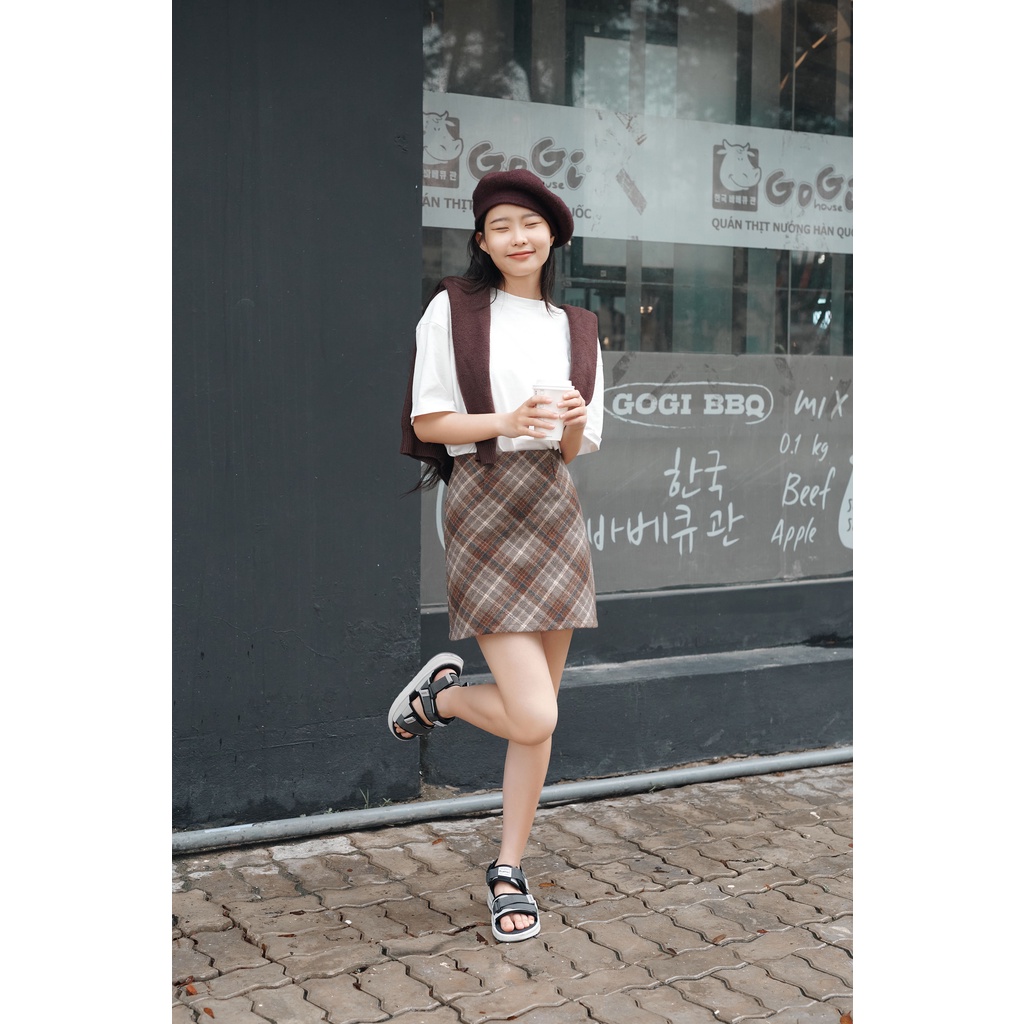 Giày sandal nam nữ unisex Buenas Sport SD-2628 màu đen - ghi học sinh quai hậu đế cao 3 phân