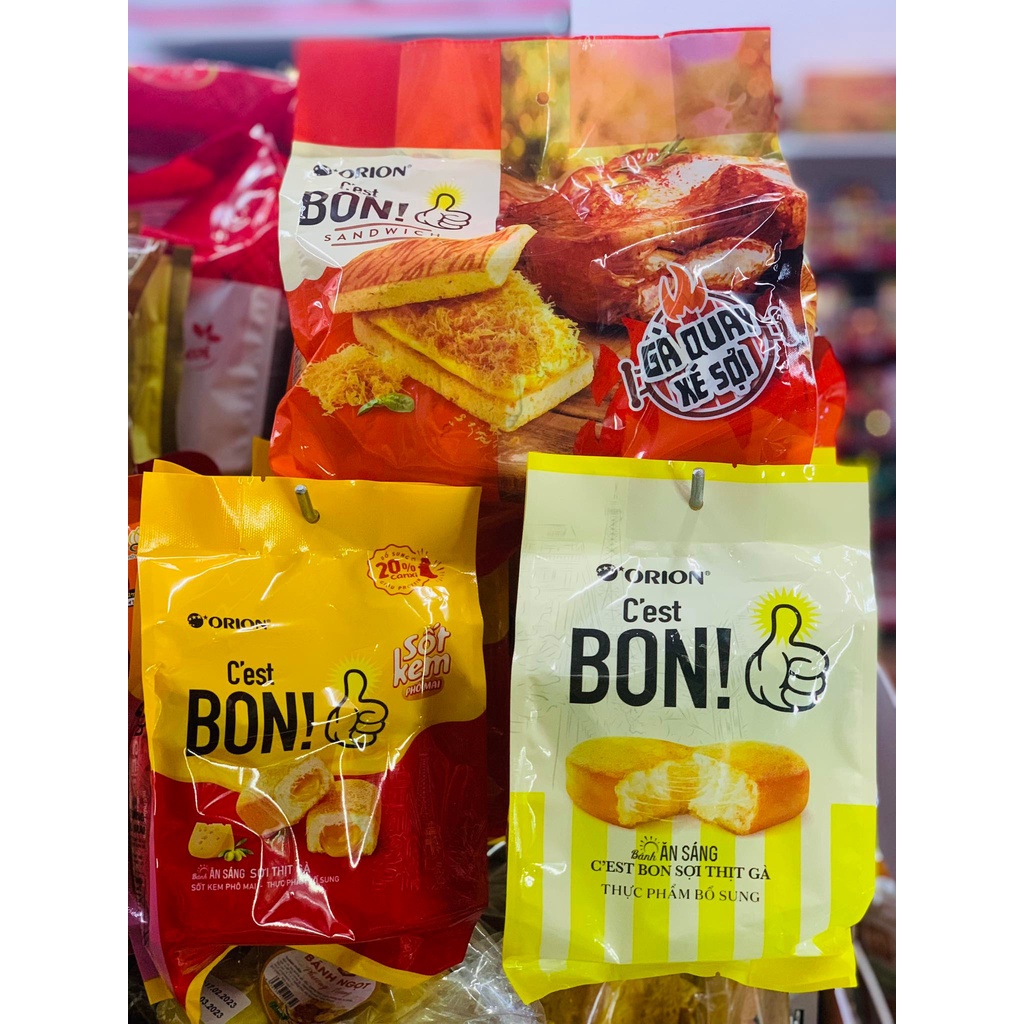 Bánh ăn sáng Cest Bon Orion các vị