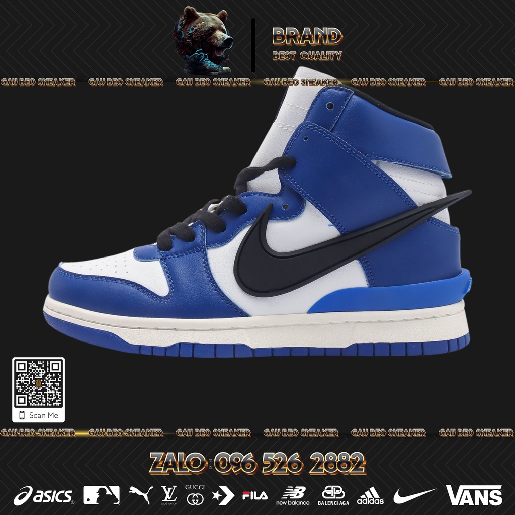 Giày Best Quality  *_AMBUSH x Nike_ SB Dunk High_* Sneaker từ POIZON