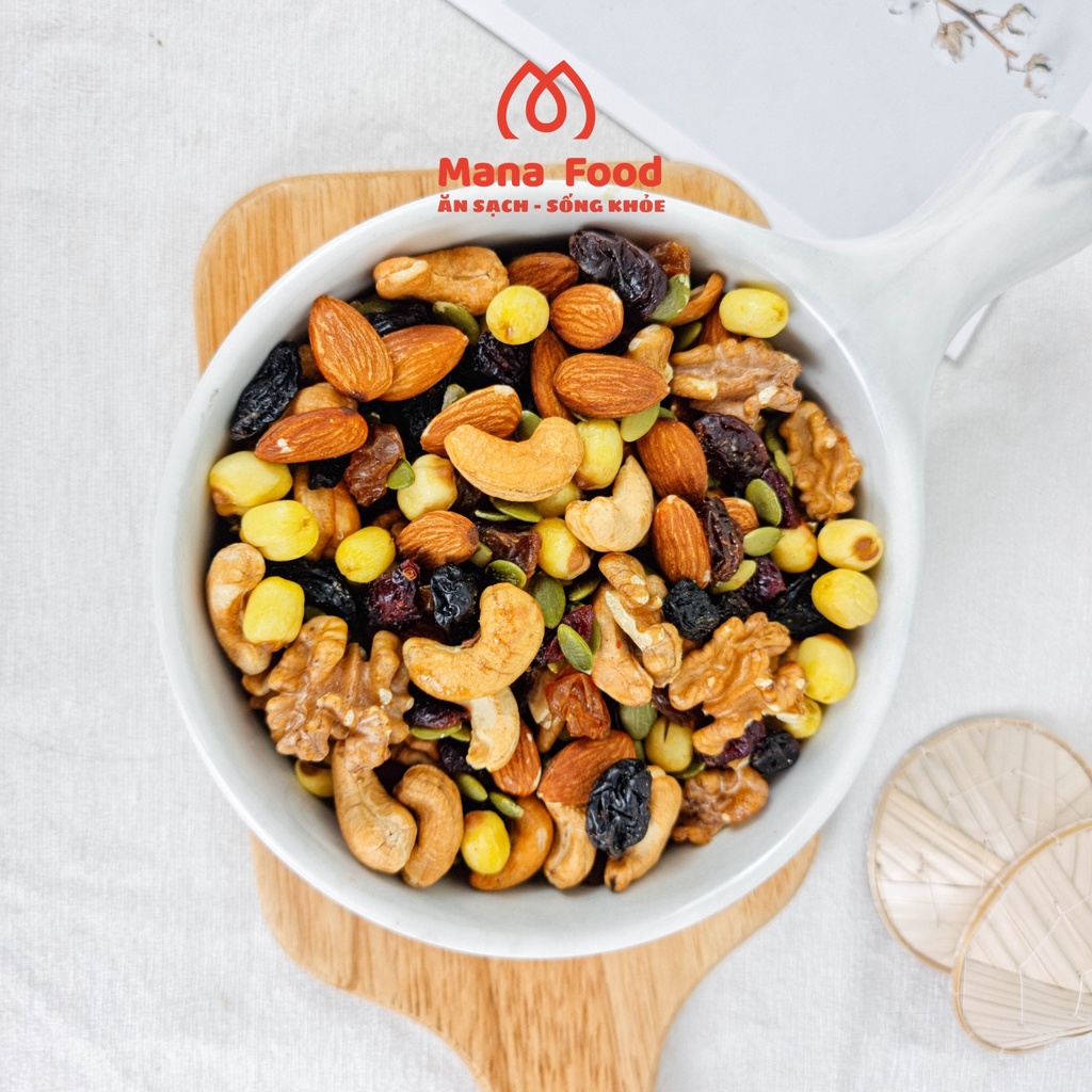 Granola Siêu Hạt Cao Cấp Mana Food 500G