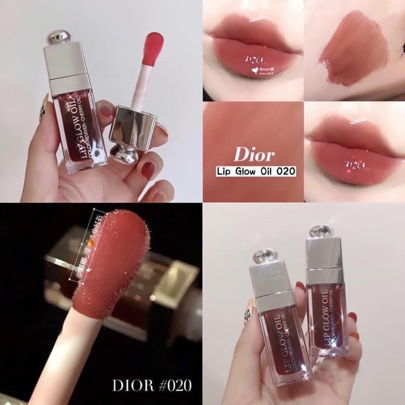 Son Dưỡng Dior Lip Glow Oil unbox - Hàng Chính Hãng